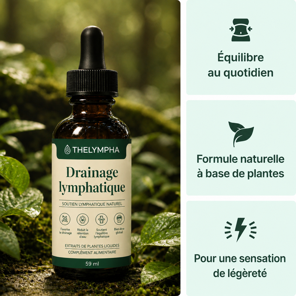 Thelympha gouttes de drainage lymphatique